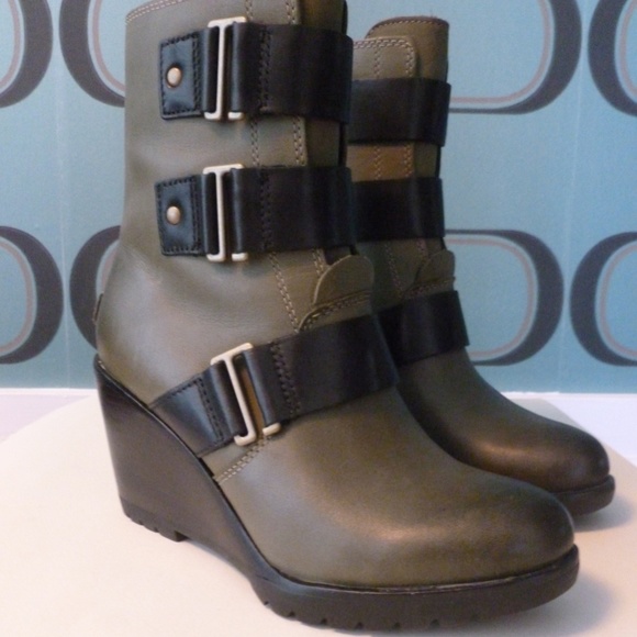 Sorel Wedge Moto Booties - Picture 2 of 6
